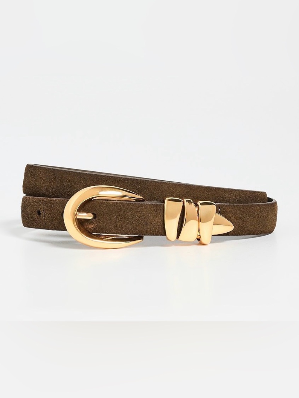Madewell Triple Metal Keeper Belt / Leather Medium | LIKE NEW